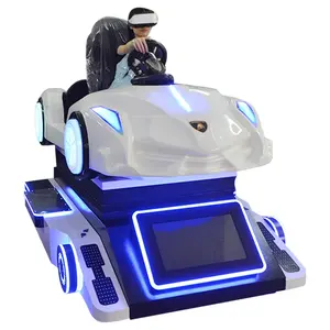Amusement Park 9D Virtual Reality Race Game Machine Virtual Reality Racing Motion Simulator 9d VR Machine