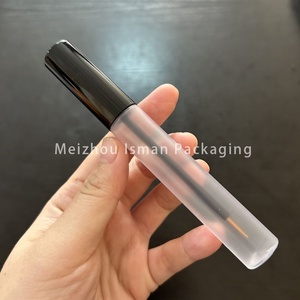 ISMAN Tube d'eye-liner givré de luxe 12 ml avec capuchon noir, flacon de sérum pour la croissance des cils, vente en gros, marque privée, logo personnalisé, usine professionnelle - Product Image 3