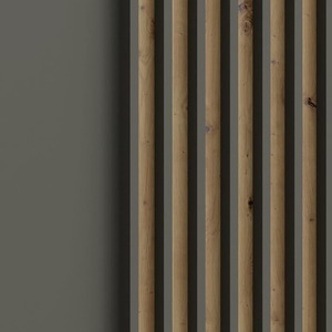 Juego de armario moderno para pasillo de roble y grafito <span class=keywords><strong>con</strong></span> cómoda, Banco de espejo y panel de <span class=keywords><strong>perchero</strong></span> - Product Image 4