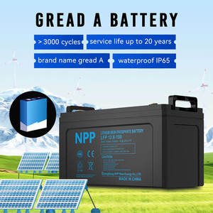 NPP 12V <span class=keywords><strong>12.8V</strong></span> 50Ah 100Ah 150AH 200AH 280ah 300ah pin <span class=keywords><strong>lithium</strong></span> RV xe ô tô pin năng lượng mặt trời di động cấp một pin - Product Image 3