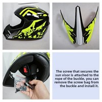 Casque ABS tout-terrain exclusif transfrontalier 1300g, livraison directe, adapté aux vélos électriques/vélos de montagne/motos/vélos de descente/quads