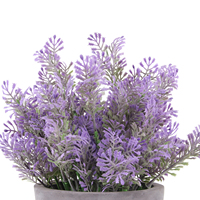 Plantes décoratives G52/G54/G55/G60 pour l'extérieur/l'intérieur avec pot en plastique - Design réaliste