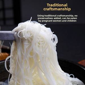 Сухая тонкая рисовая вермишель, низкокалорийная, для быстрого приготовления супа, 460 г, в пластиковой упаковке, оптом - Product Image 3