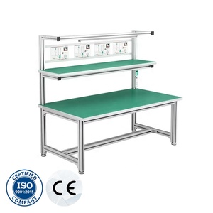 Weizhi Vendita Diretta dalla Fabbrica Banco da Lavoro per Assemblaggio Tavolo da Lavoro Arredo per Laboratorio Tavolo di Ispezione con Luce - Product Image 1