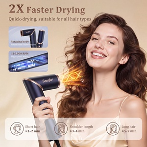 Secador de Pelo Eléctrico Sonifer SF-9781 de Secado Rápido con Función Cool Shot y Anti-Frizz, Cepillo Estilizador de Aire Caliente para Uso en Salón y Hogar - Product Image 5