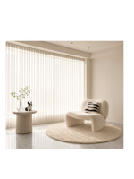 Fauteuil d'appoint rembourré moderne, fauteuil de salon contemporain pour salon, chambre à coucher, réception d'hôtel