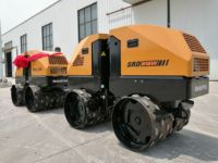 Compacteur vibrant d'asphalte de sol Shantui Mini Road Roller Srd016w à vendre Télécommande Ce