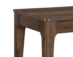 Escritorio de Oficina Curvo de Madera Maciza Clásica Italiana Antigua, Muebles de Escritorio, Mesa de Escritura - Product Image 4