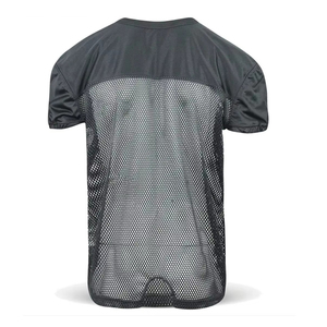 เสื้อเจอร์ซีย์ฟุตบอลสไตล์ฮิปฮอปสตรีทแวร์ทรงสปอร์ตสำหรับผู้ชาย ทรงปกติ น้ำหนักเบา ระบายอากาศได้ดี ผลิตจากโพลีเอสเตอร์ 100% คอวี ป้องกันการเป็นขุย - Product Image 4