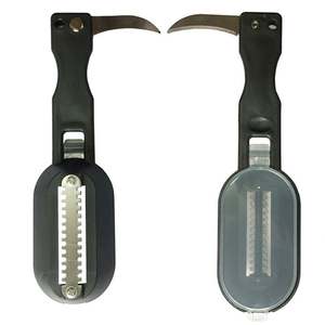 K691 Fish Skin <b>Brush</b> Scraping Fishing Scale <b>Brush</b> Fish Scraper Kitchen Accessories - Product Image 5