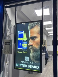 Insovision Double Sided Ultra-thin <b>Window</b> LCD Digital Signage Displays Outdoor High Brightness Touchscreen Kiosk Retail - Product Image 5