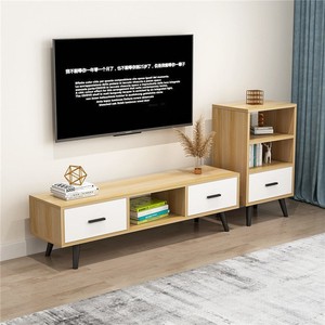 Set di Mobile TV e Tavolino da Caffè <span class=keywords><strong>in</strong></span> Stile Europeo di Lusso Leggero Multifunzionale per Soggiorni <span class=keywords><strong>in</strong></span> Varie Dimensioni - Product Image 2