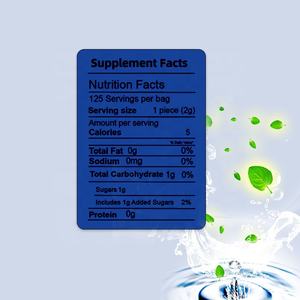 निजी लेबल कैफीन चबाने गम समर्थन ऊर्जा केंद्रित वयस्क दंत स्वस्थ बुलबुले के लिए ऊर्जा फोकस कैफीन पूरक - Product Image 2