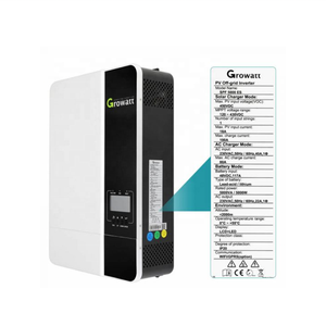 고주파 성장 Srne Higon <span class=keywords><strong>12Kw</strong></span> 10Kw 8Kw 5Kw 3Kw 오프 그리드 인버터 (24V 48V 배터리 저장 장치 포함) - Product Image 5