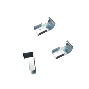 Breloques personnalisées en acier zingué attaches en U en métal en acier inoxydable - Product Image 5