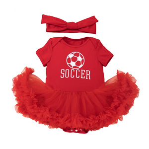 Vestido de Princesa Navideño para Bebé, Moda Otoñal, Estampado de Papá Noel, Rojo y Verde, Tul, Malla, Conjunto de 2 Piezas, Falda y Romper para Fiesta de Recién Nacido - Product Image 4