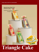 Vente en gros de biscuits sains Obalab Pain Gâteau Snacks Triangle Lait Chocolat Saveur Sucre Faible en gras Sacs certifiés HALAL Américain