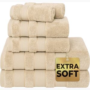 ผ้าขนหนูหรูหรา ผ้าฝ้ายคุณภาพดี อเนกประสงค์ ราคาโรงงาน พร้อมส่งจำนวนมาก สำหรับร้านค้าปลีก - Product Image 3