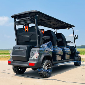 Carro de golf eléctrico de 6 plazas para patrulla urbana, buggy de golf, coche de golf, precio económico, transporte especial, nuevo coche de turismo - Product Image 6