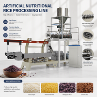 Nouvelle machine d'extrusion automatique multifonctionnelle pour céréales, flocons de riz, chips et snacks, haute productivité, grande capacité alimentaire