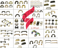 Lihui - Etiqueta de Nombre Personalizada con Letras Grabadas en Oro Metálico de Lujo, Herraje para Bolso, Conector de Correa Pulido de Alta Calidad