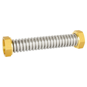 Tuyau ondulé en acier inoxydable 304, capuchon en cuivre à 6 points, filetage non standard à 6 points, unité de ventilo-convecteur, pièces de climatisation en métal - Product Image 2