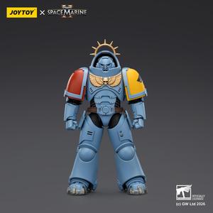 Modellino Personalizzato in PVC Stampato in 3D, Edizione Cartoon Game Space Wolves Heavy Intercessor con Fucile e Pistola - Product Image 5
