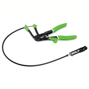 Herramienta de purga de frenos FG 172 AS2 D con manguera flexible y mango verde para reparación de automóviles - Product Image 2