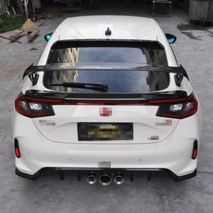 Alerón Superior de Fibra de Carbono Estilo OTD, Alerón Trasero para Honda Civic FL5 Type R Hatchback 2022-2023, Tuning Automotriz - Product Image 6