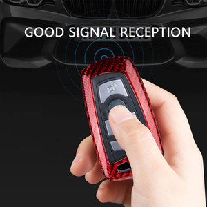 Cover per Chiave in Fibra di Carbonio per BMW, Custodia Protettiva per Chiavi BMW Serie 1 2 3 3GT 4 5 5GT 6 7 X3 X4 M2 M3 M4 M5 M6 Accessori Auto - Product Image 5