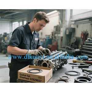 ที่มีคุณภาพสูง F2L912 F6L912มอเตอร์ Deutz BF6L913ปะเก็นชุดยกเครื่อง02929657 02929333 - Product Image 5
