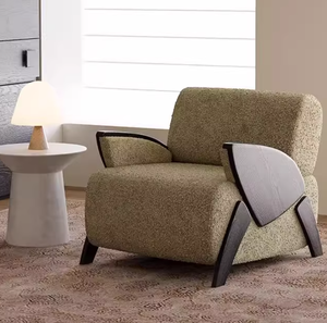 Hiện đại Bọ Cánh Cứng rắn gỗ tựa lưng ghế sofa cho nhà hàng và khách sạn sử dụng - Product Image 5