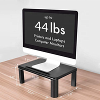 Support de bureau réglable en hauteur pour ordinateur portable, iMac, imprimante, ordinateur portable, moniteur, table/bureau