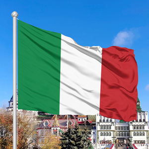 Prodotto promozionale bandiera italiana banner poliestere stampa digitale verde bianco rosso bandiera nazionale italia bandiera dell'italia - Product Image 2