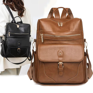 Sac à dos scolaire imperméable en nylon pour femmes, grande capacité 25-50L, sac de voyage pour étudiants - Product Image 2