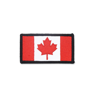 Wholesale Custom Custom High Quality Hook and Loop Country Flags Patches Embroidered Patch Emblem for Clothing - Product Image 3