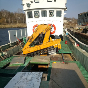 Grue marine de 1 à 6,3 tonnes avec flèche extra longue de 10,2 m, grue à flèche articulée pour pont de bateau, hydraulique, 6300 kg - Product Image 4