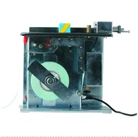 Machine d'étiquetage semi-automatique électrique portable à 90 degrés pour les coins en L, pour les petites boîtes métalliques, les étiquettes de carton, les autocollants