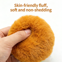 Porte-clés en peluche alimentaire personnalisé, adorable hamburger, breloque de sac à dos, pendentif de sac en peluche douce pour filles, cadeau