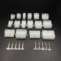Prise à broche droite 4.2mm connecteur droit à broche solide 2P-24P Double rangée support de prise blanc connecteur de fil automobile