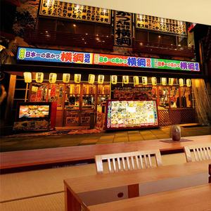 Papel tapiz mural impermeable 3D con vista nocturna japonesa para <span class=keywords><strong>cocina</strong></span> japonesa Sushi restaurante residencia tienda decoración de pared - Product Image 1