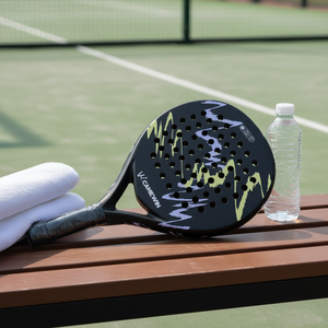 Gran Descuento, Raqueta <span class=keywords><strong>de</strong></span> Pádel <span class=keywords><strong>de</strong></span> Carbono 50 para Principiantes con Bolsa, Ligera, Absorción <span class=keywords><strong>de</strong></span> Impactos, en Stock, Envío Rápido, Precio Bajo con EVA - Product Image 2