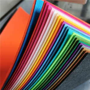 Fieltro de poliéster no tejido de 2mm y 3mm de grosor, con base de clip <span class=keywords><strong>BB</strong></span> de gota de agua, materia prima para accesorios de cabello hechos a mano - Product Image 5