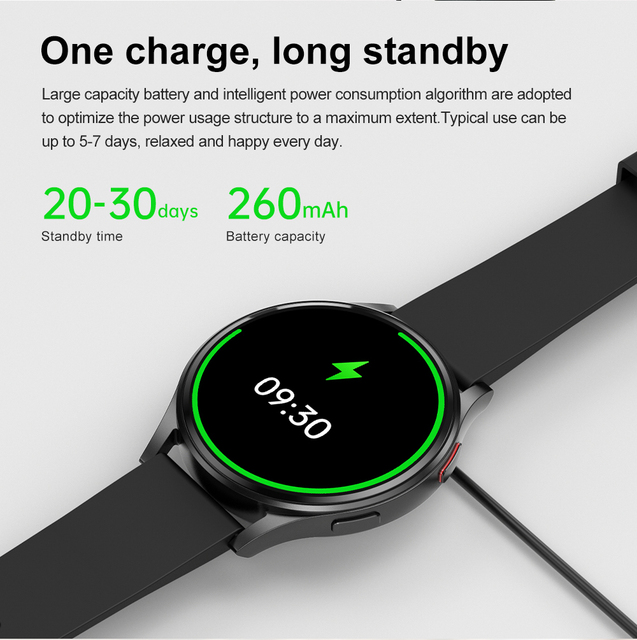 New GE30 Montres Intelligentes  Rate  Health Watch Upgrade Chip AMOLED GE30 Durable BT Call Watch for Men Women