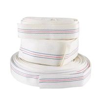Tuyau d'incendie en toile de polyester tressé en PVC de 1 à 8 pouces, résistant à l'usure et aux chocs, pour usage agricole et de jardin, vente en gros