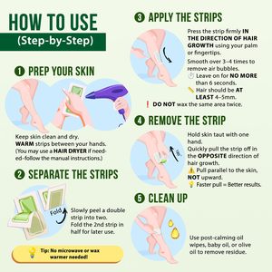 Private Label 40 <span class=keywords><strong>strisce</strong></span> per il corpo e 20 piccole <span class=keywords><strong>strisce</strong></span> per il viso rimuovono i capelli indesiderati 2 <span class=keywords><strong>in</strong></span> 1 <span class=keywords><strong>strisce</strong></span> di cera per la depilazione per uso domestico - Product Image 3