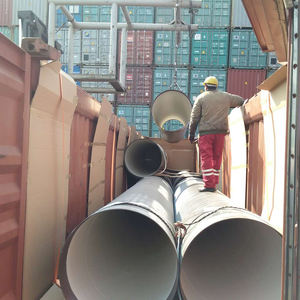 Xinyue A252 Grado 3 <span class=keywords><strong>Tuberia</strong></span> De Acero Soldado En Espiral Con Diametro Exterior De 30 120 Pulgadas Y Espesor De Pared De 0.375 1 - Product Image 2