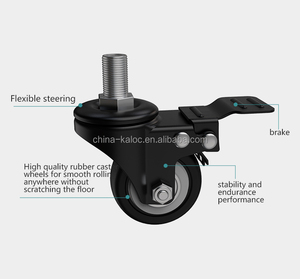KALOC AF70-Soporte de Tv Móvil para Pantalla de Hospital, Soporte de Tv Móvil de Suelo Giratorio, Altura Ajustable, 32-65 - Product Image 4