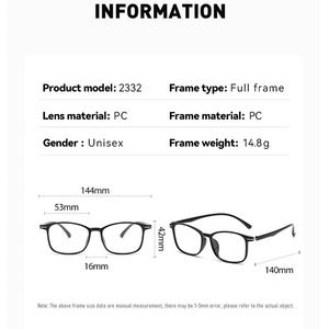 Gafas de Lectura Multifocales Retro Cuadradas 2025 con Bloqueo de Luz Azul, Fotocromáticas y Bifocales para Hombre y Mujer - Product Image 6