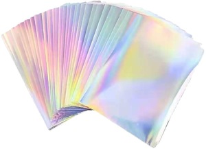 <span class=keywords><strong>A4</strong></span> Hologram sticker có thể in giấy không thấm nước Holographic tự dính nhãn cho máy in phun - Product Image 6